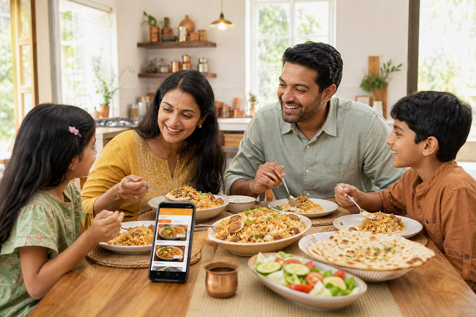 Swiggy inspired food delivery app preview