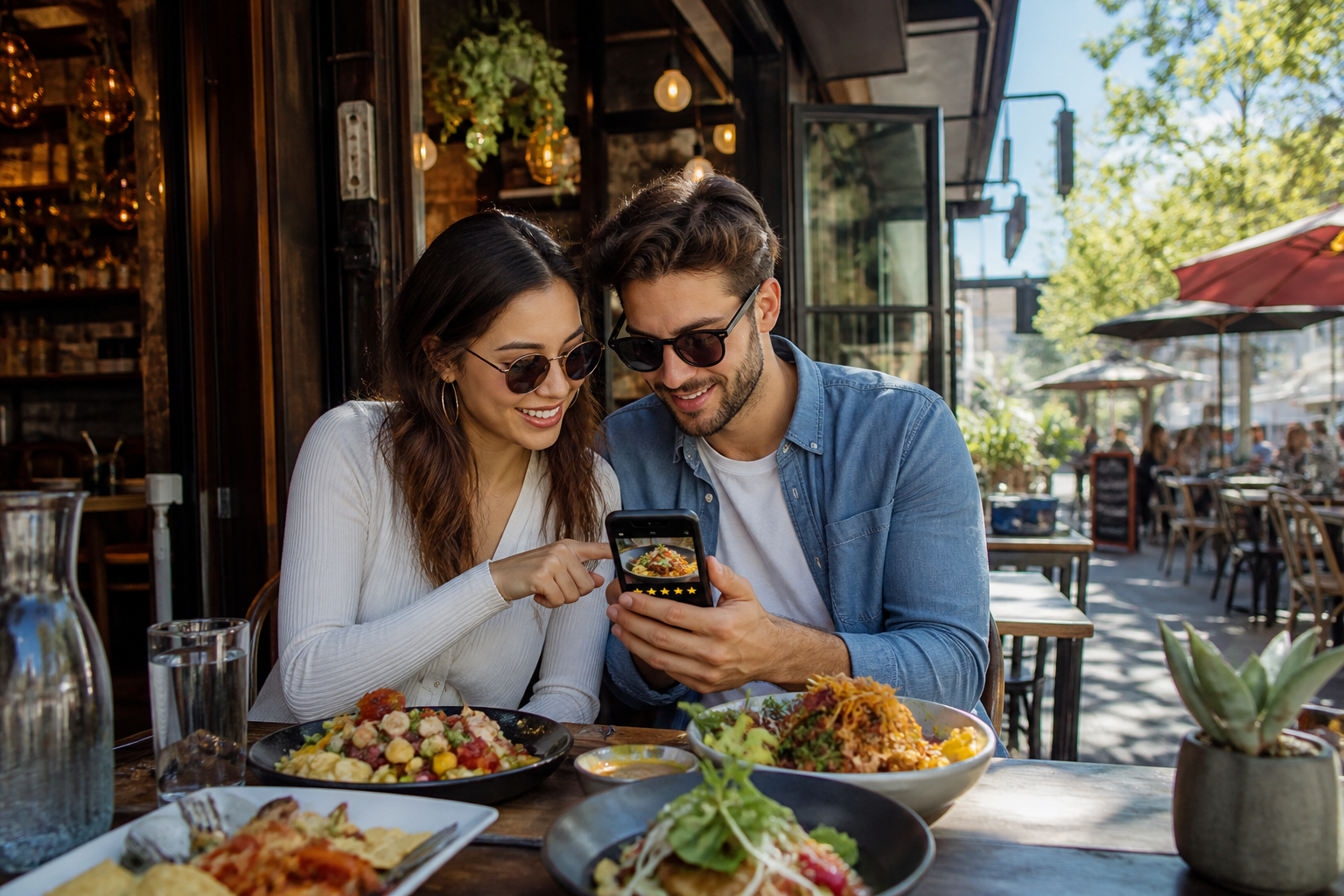 Zomato inspired food delivery app preview