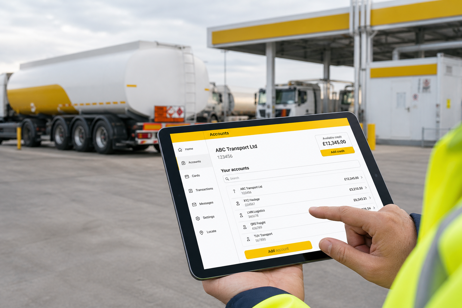 Shell TapUp Inspired Fuel Delivery Platform fuel-delivery app preview