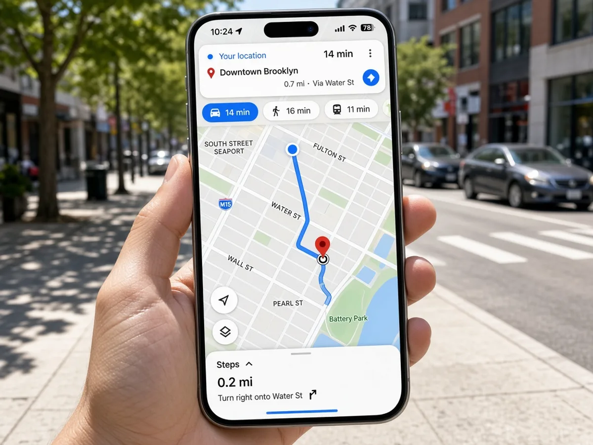 Google Maps Inspired Tracking App GPS tracking app preview