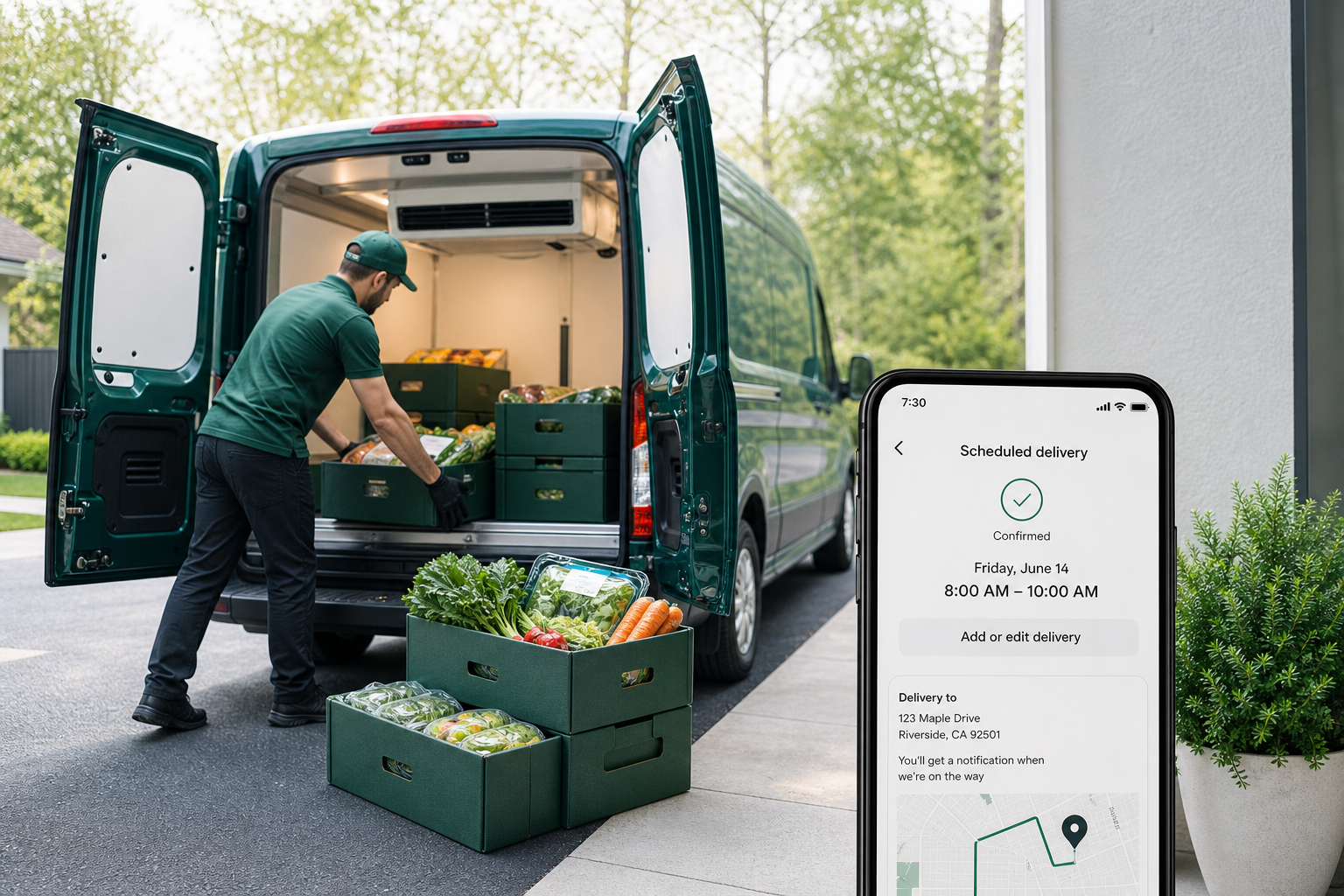 Amazon Fresh Inspired Grocery Delivery Platform preview