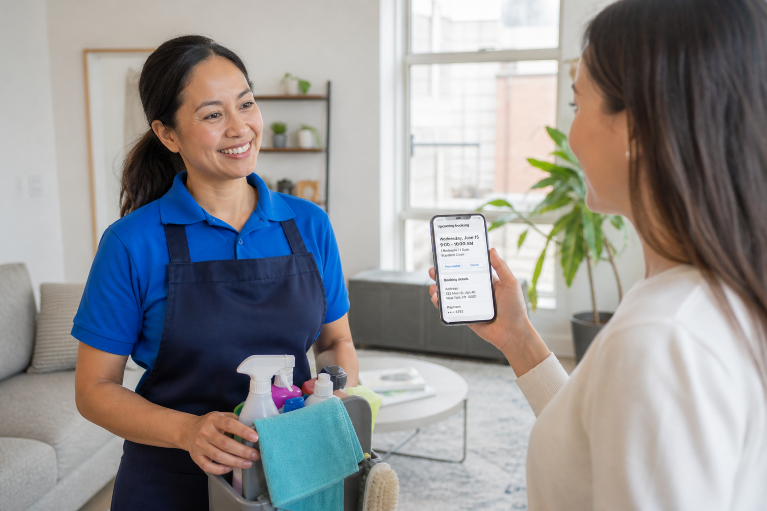 Handy Inspired Home Services Booking App handyman app preview