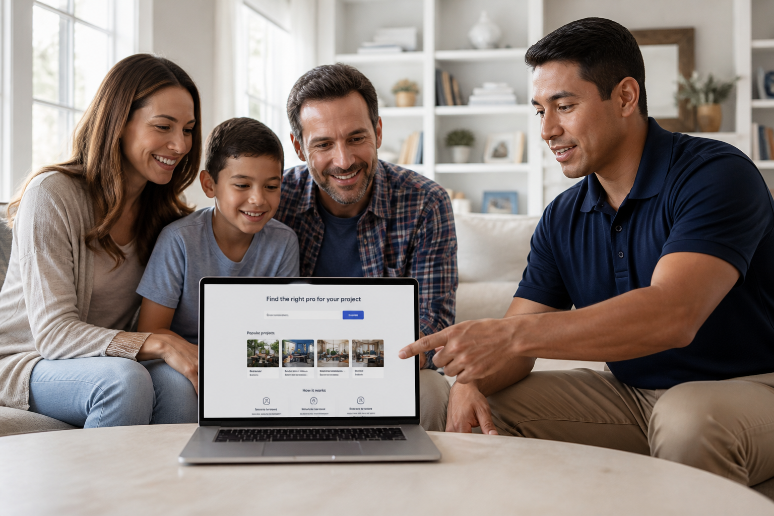 Porch Inspired Home Services Platform handyman app preview