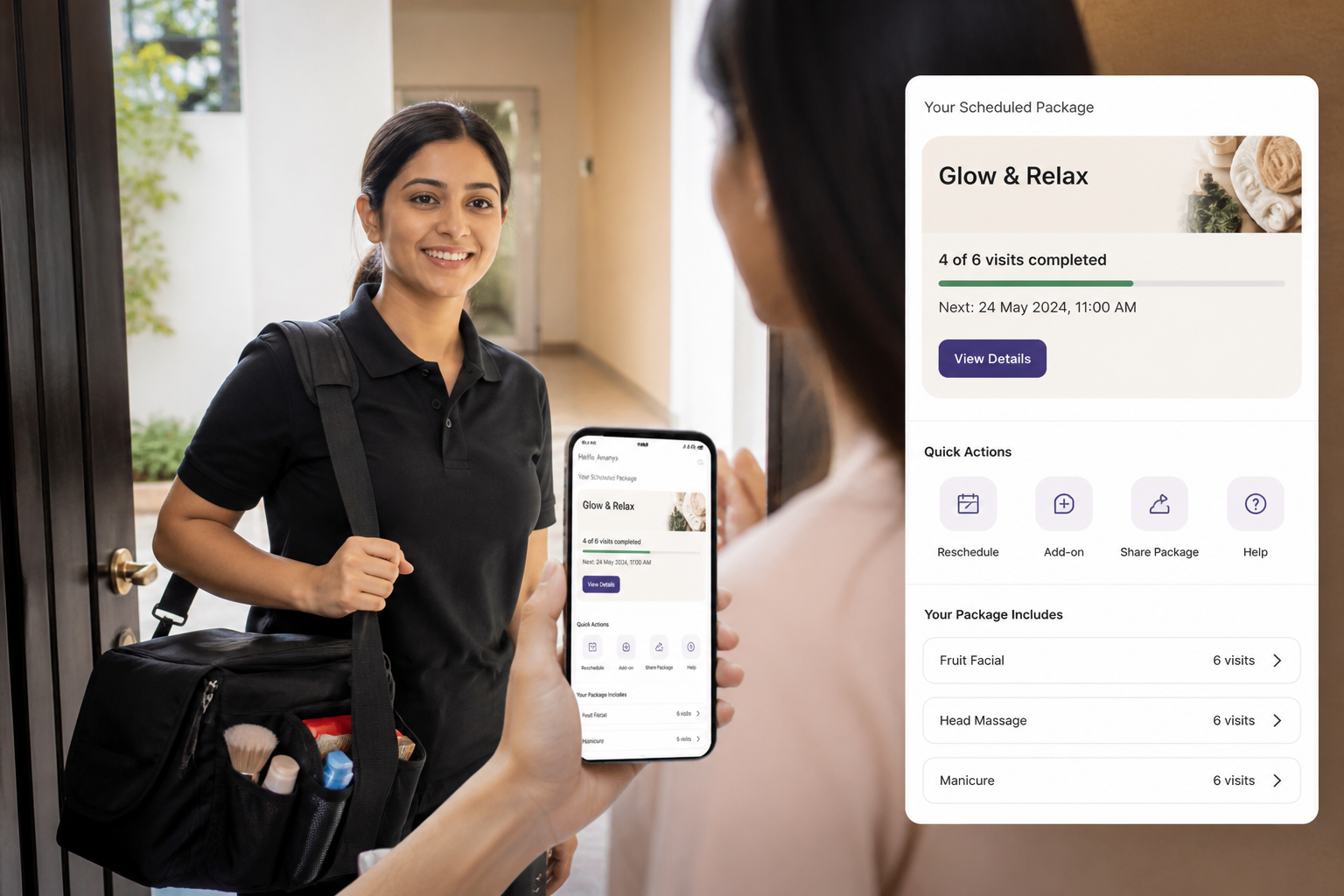 Urban Company Inspired Home Services App handyman app preview
