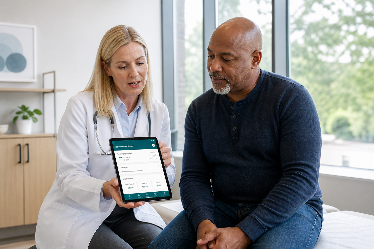 One Medical inspired healthcare app preview