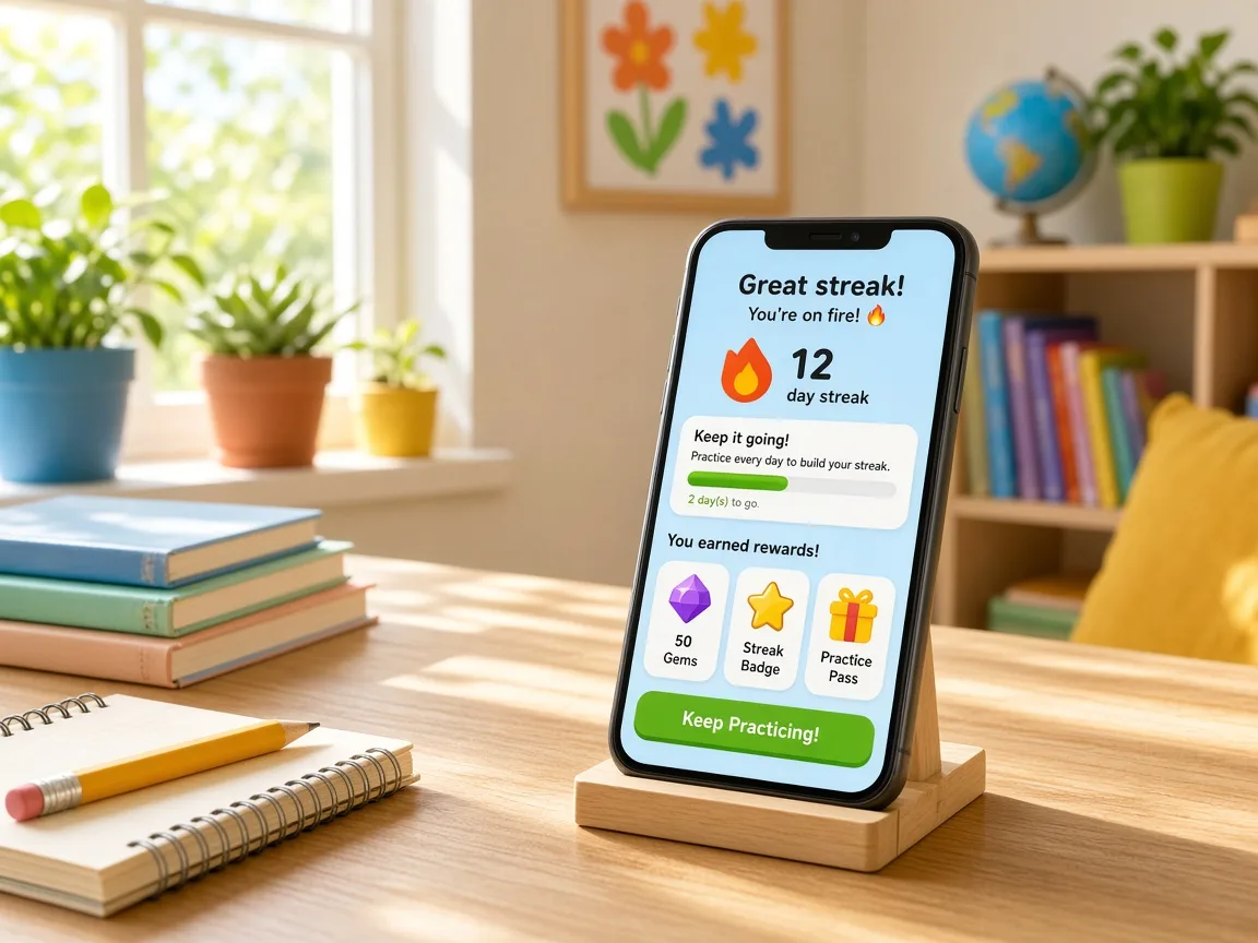 Duolingo Inspired App kids learning app preview