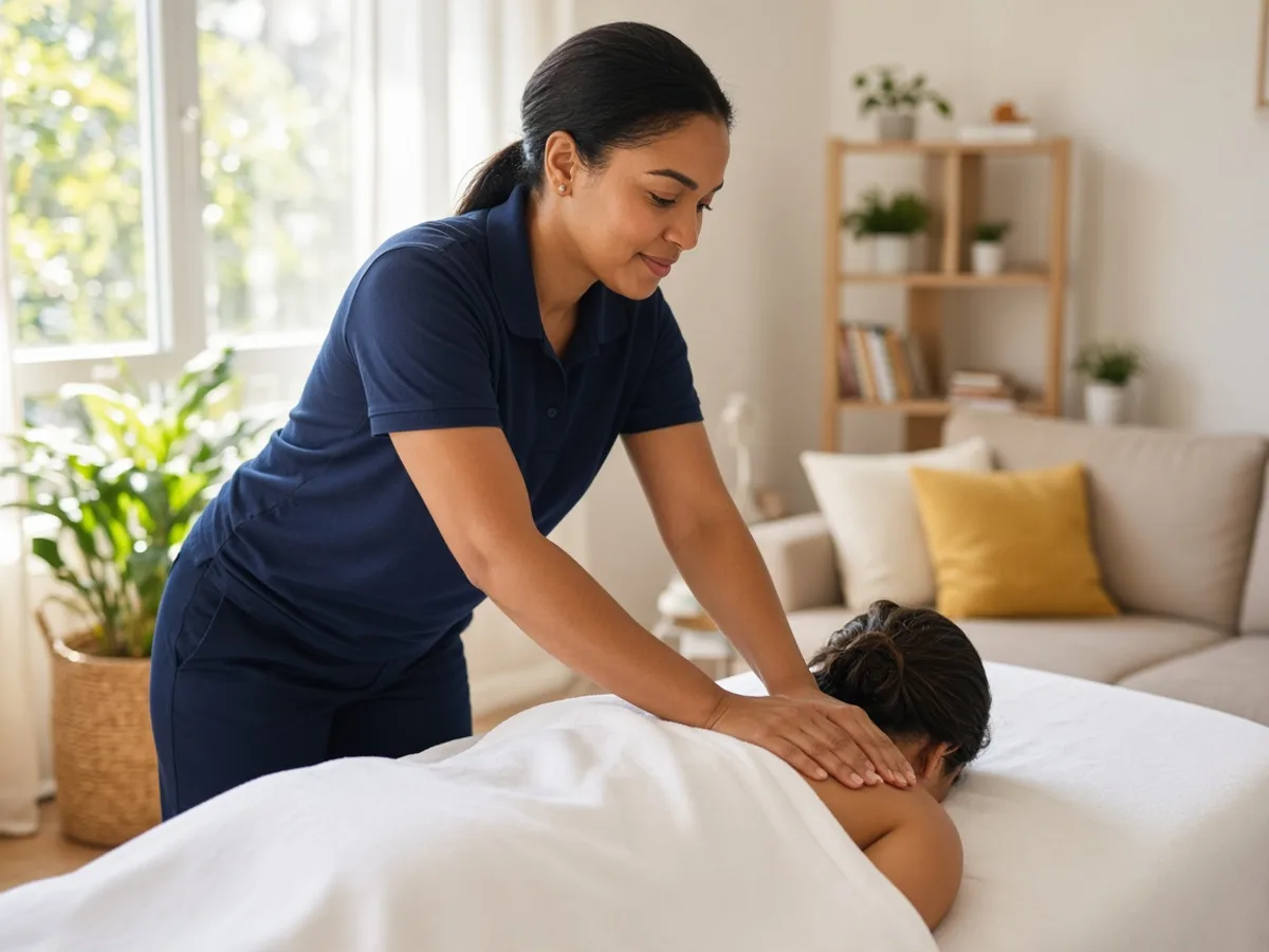 Urban Company Inspired App massage booking app preview