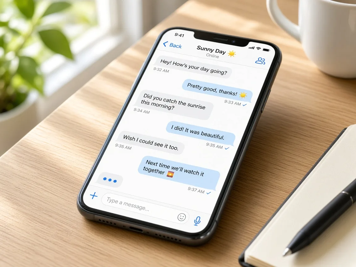 Viber Inspired App messaging app app preview