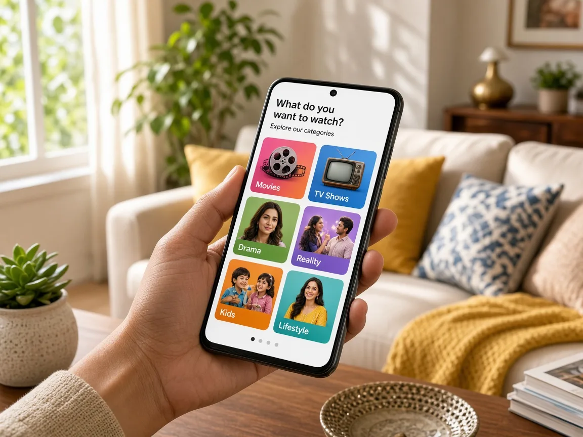 ZEE5 Inspired App OTT app preview