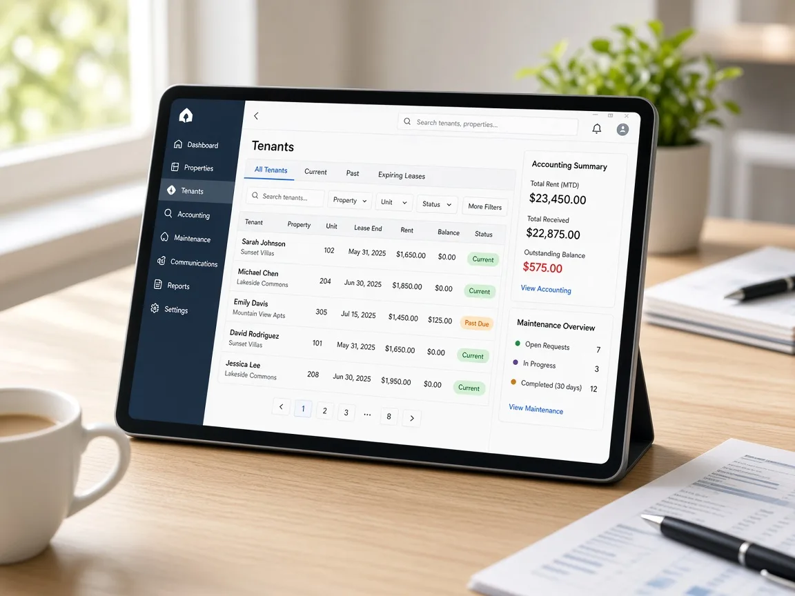 AppFolio Inspired Property Platform property management software preview