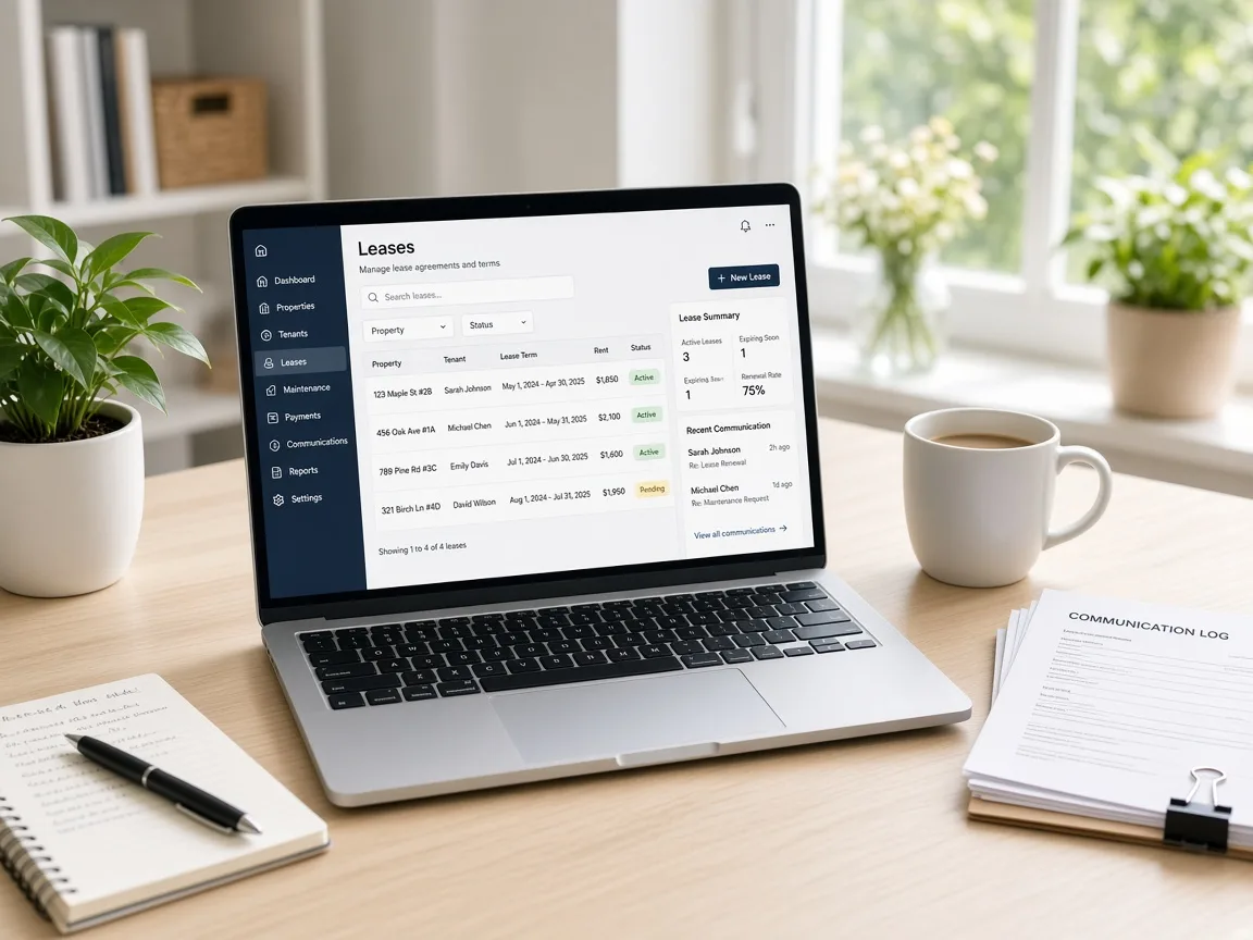 Buildium Inspired Property Software property management software preview