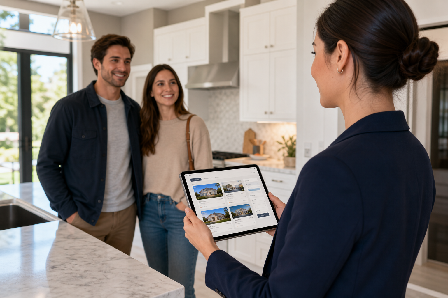 Realtor inspired real estate app preview
