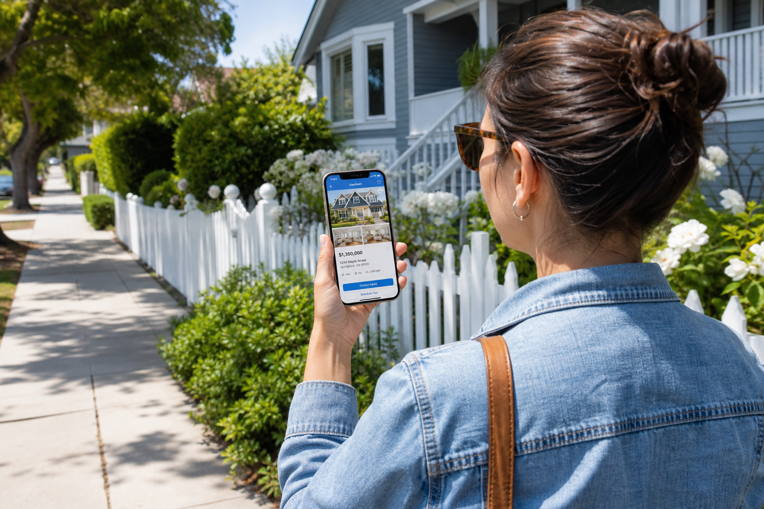 Zillow inspired real estate app preview