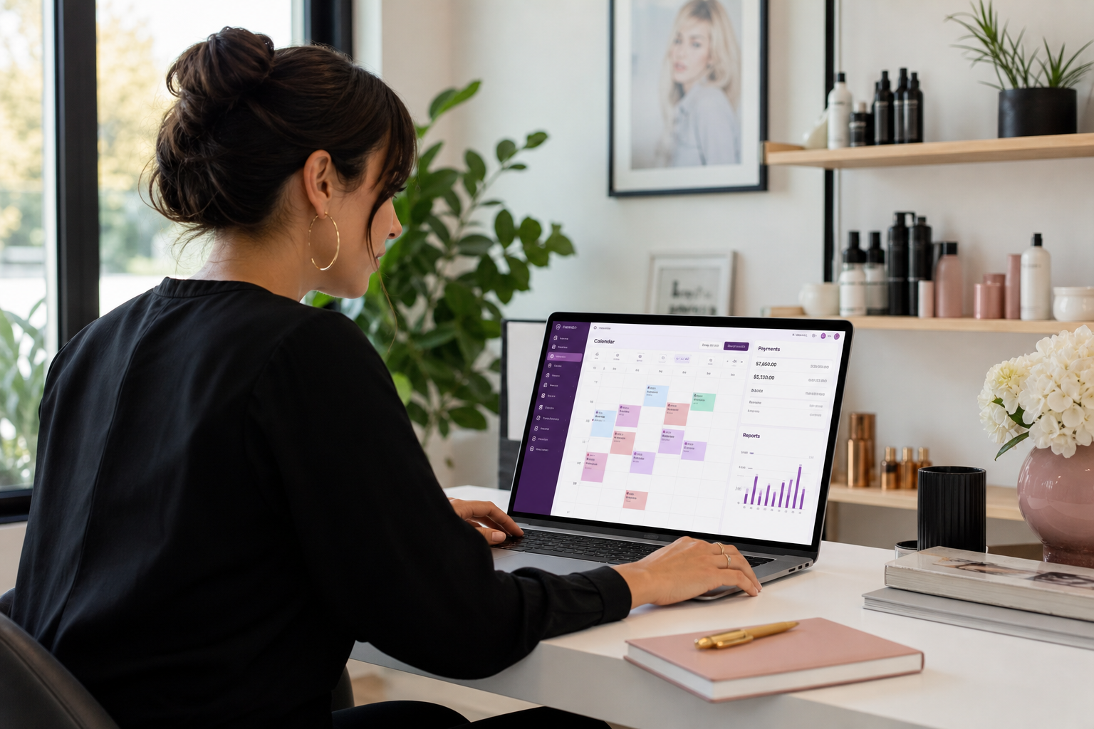 Vagaro Inspired Salon Management Platform salon app preview