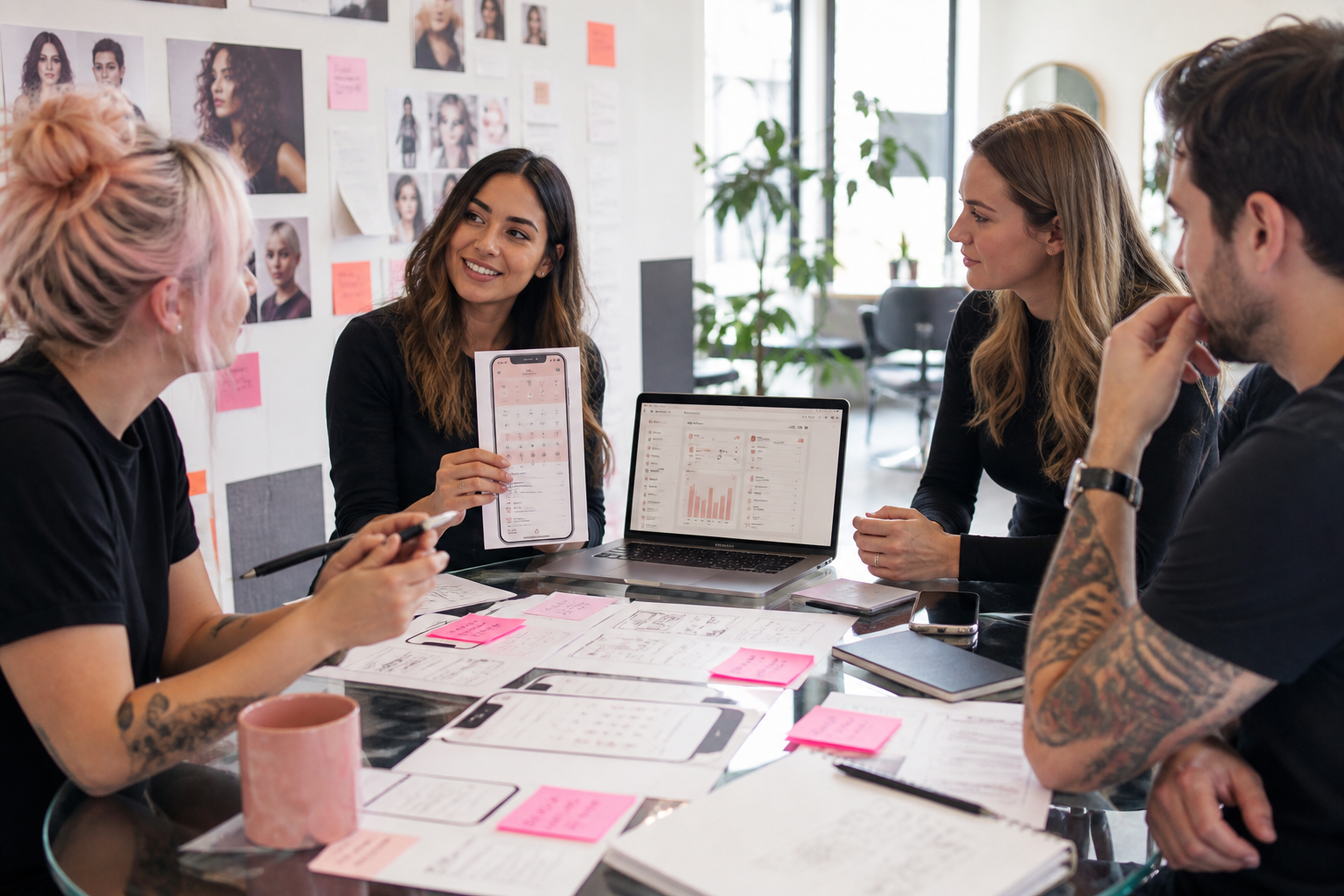 Salon technology platform planning salon discovery services stylist selection appointments payments memberships loyalty offers reviews notifications analytics and administration