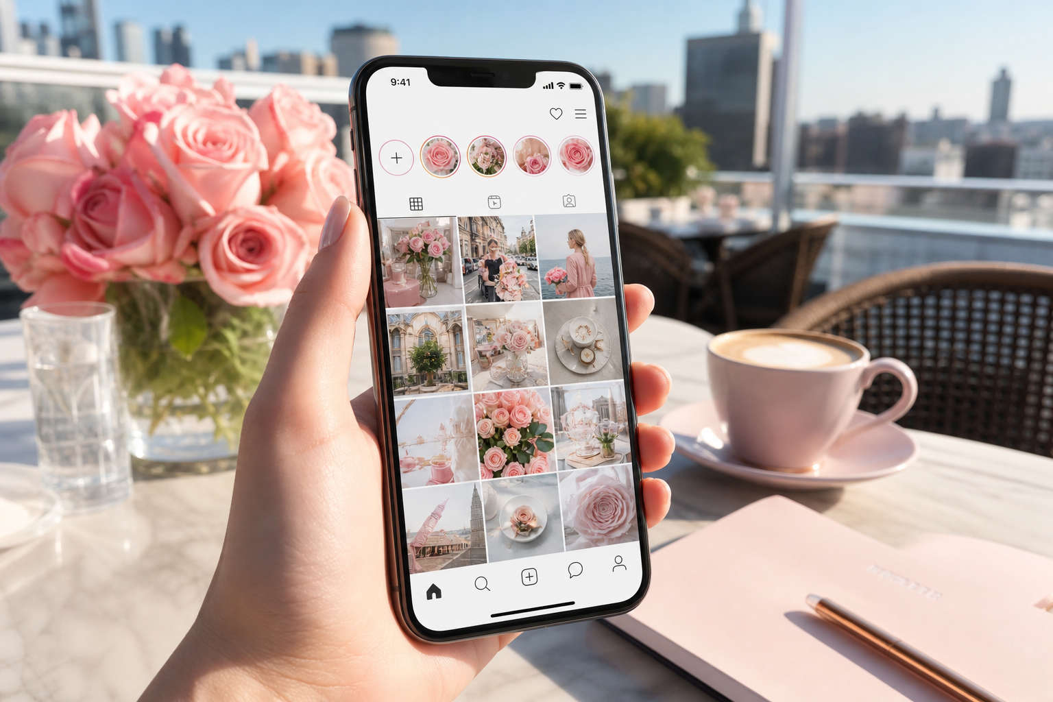Instagram Inspired Social Media Platform preview