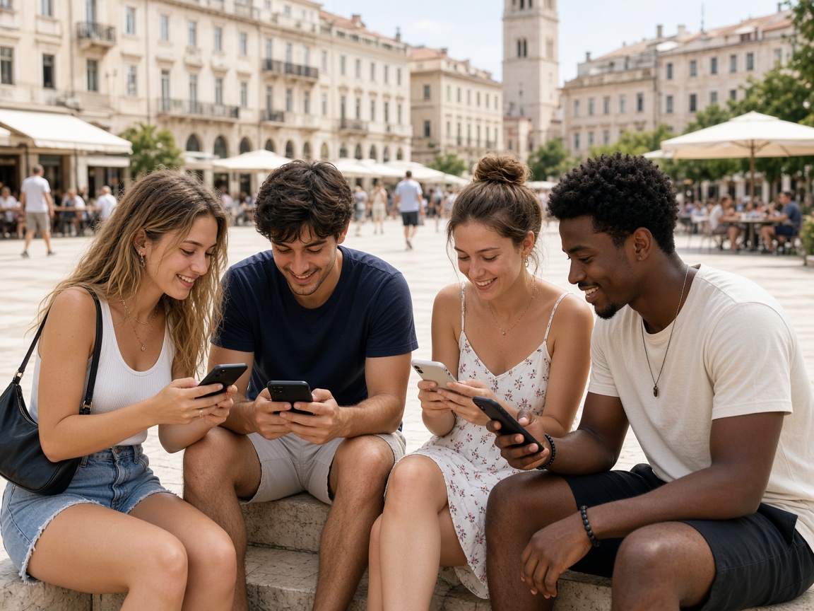 Badoo inspired dating app preview