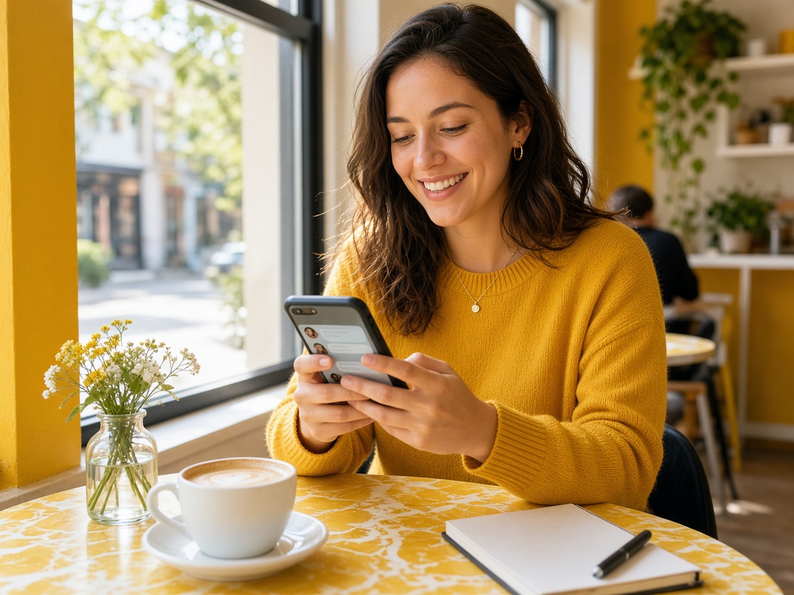 Bumble inspired dating app preview