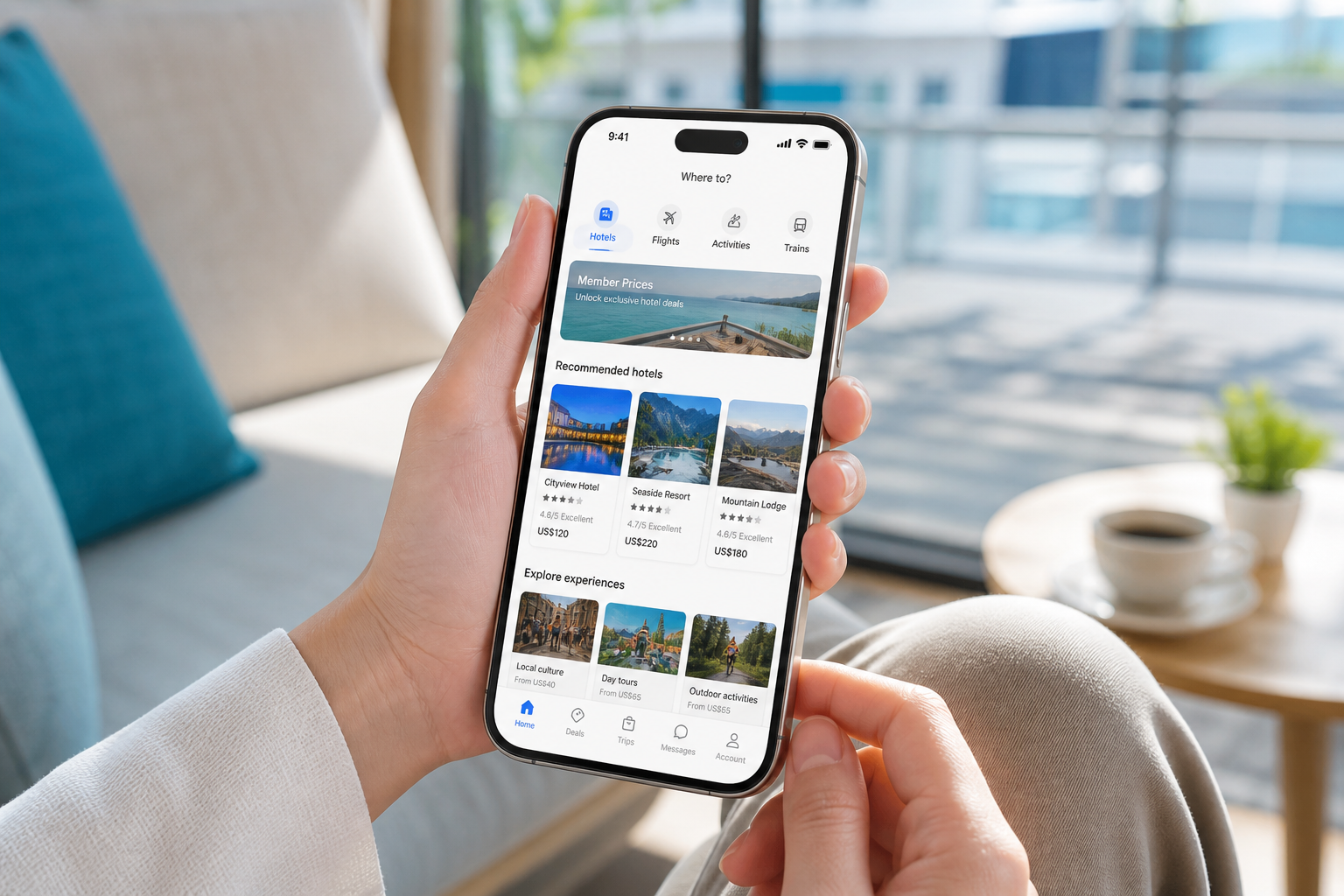 Trip.com inspired driver app preview