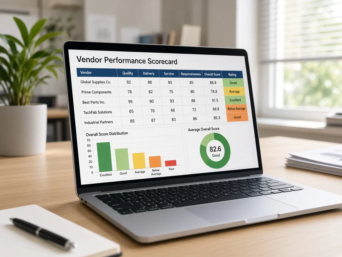 Vendor Performance System vendor management software preview