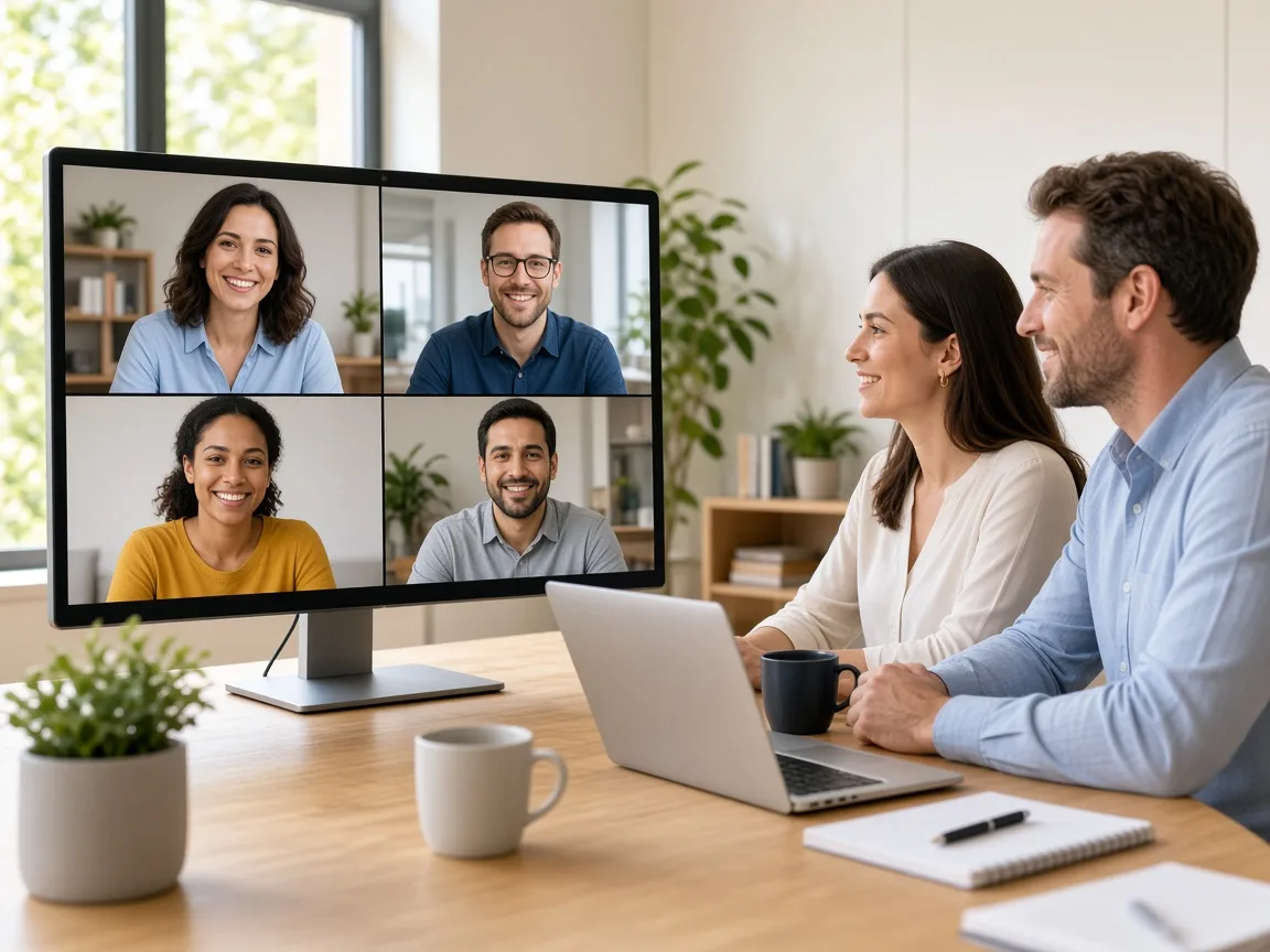 Microsoft Teams Inspired App video conferencing app app preview