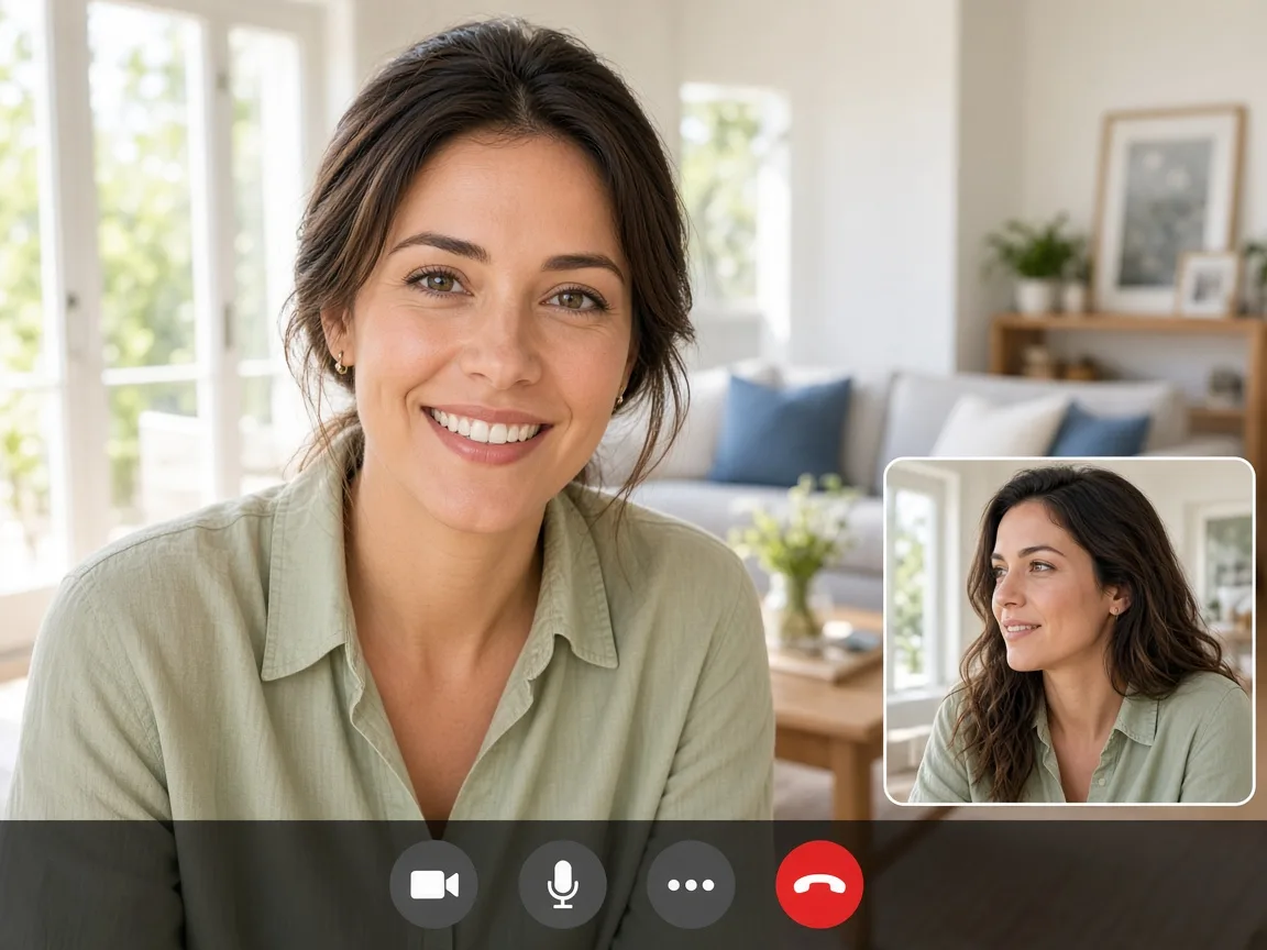 Skype Inspired App video conferencing app app preview