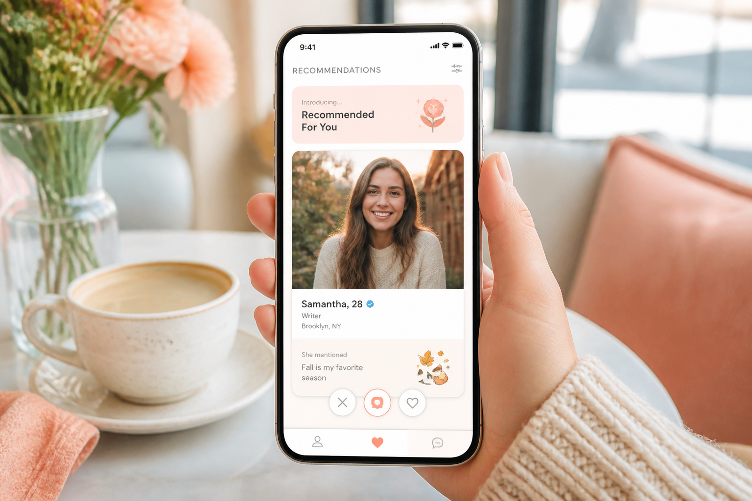 Coffee Meets Bagel inspired driver app preview