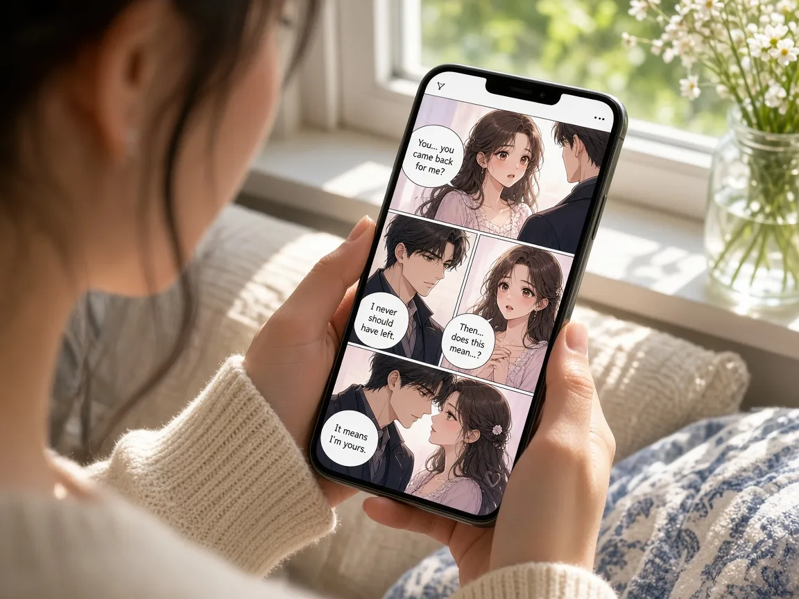 Tappytoon Inspired App web comic app preview