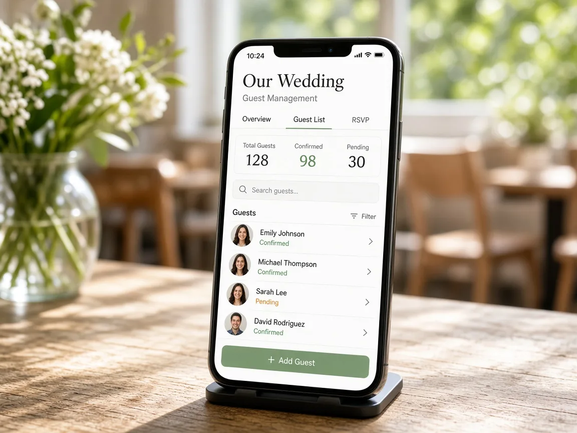 The Knot Inspired App wedding planner app preview