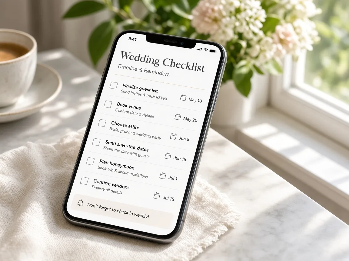 WeddingHappy Inspired App wedding planner app preview