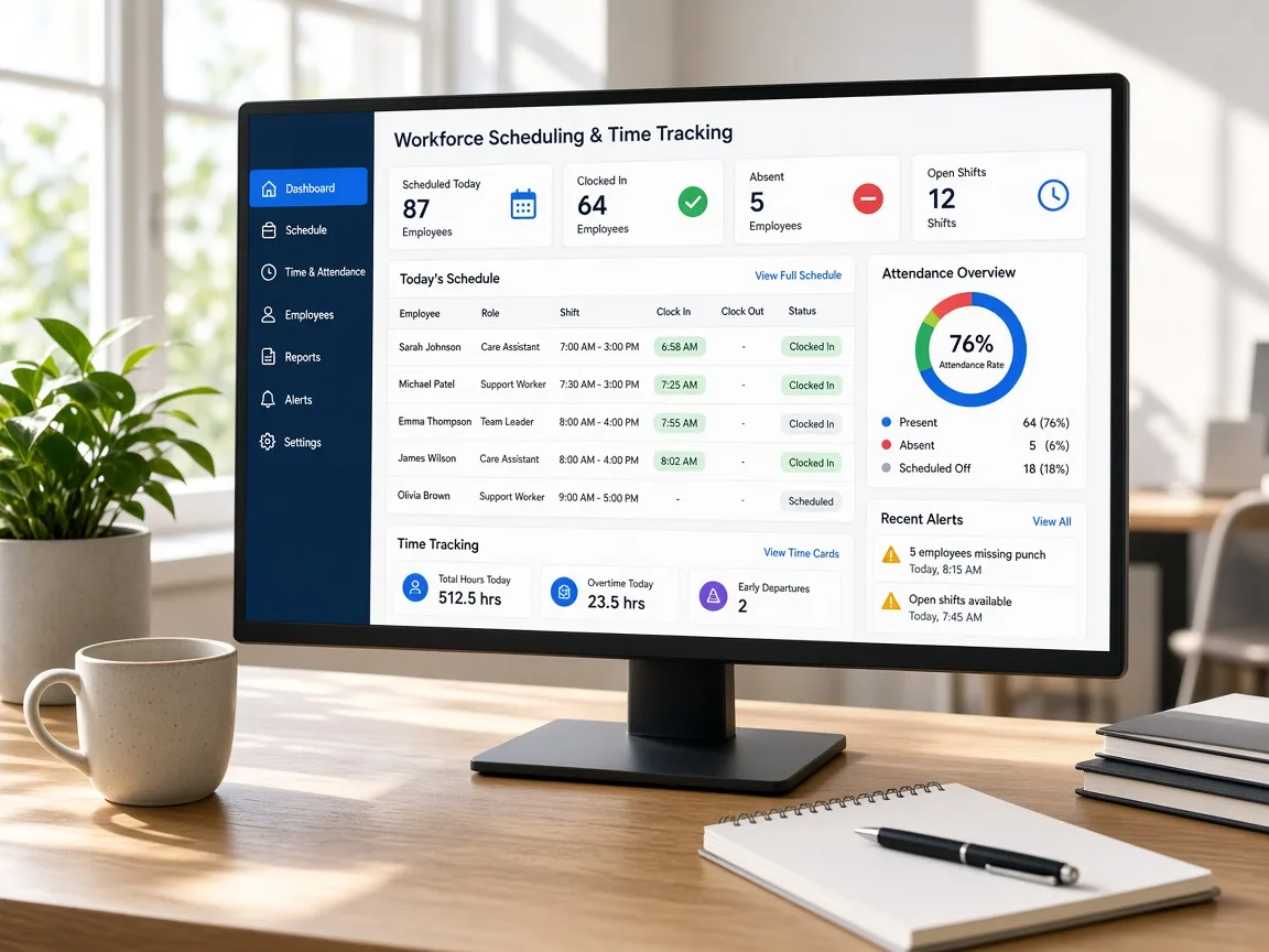 UKG Inspired Platform workforce management app preview
