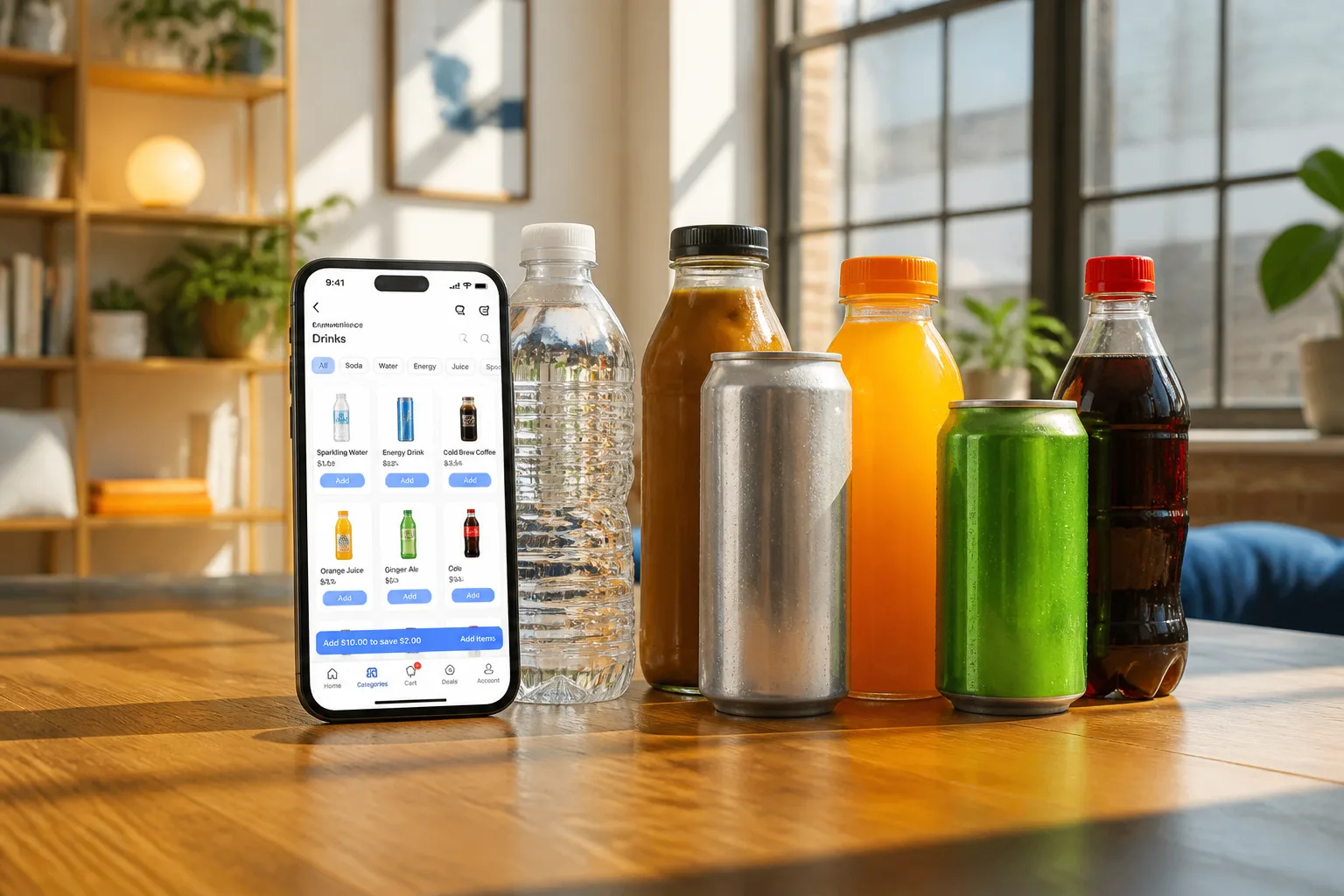 GoPuff inspired last mile delivery app preview