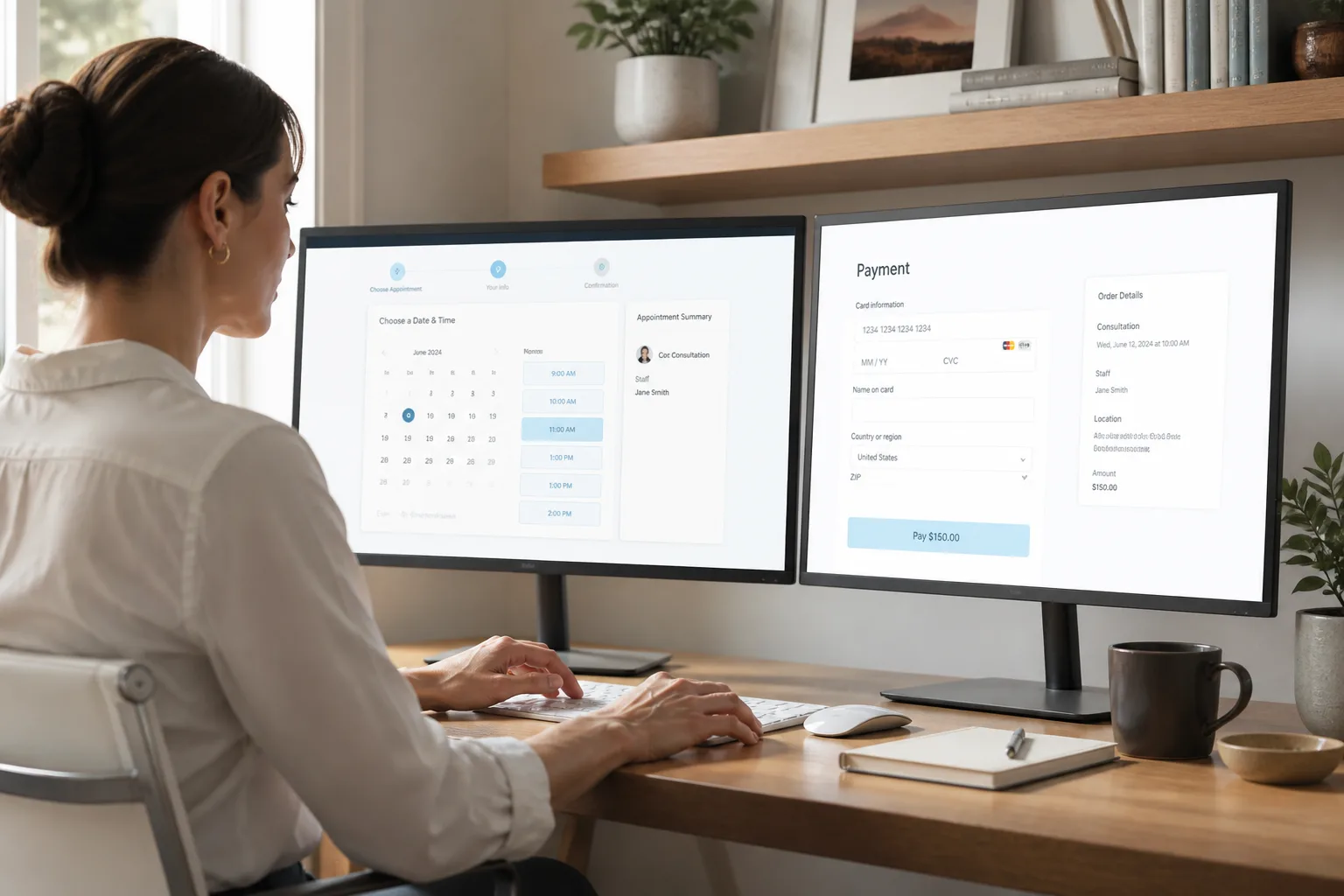 Acuity Scheduling inspired last mile delivery app preview