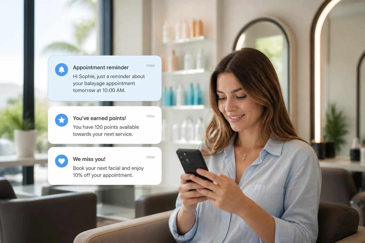 Booksy inspired last mile delivery app preview