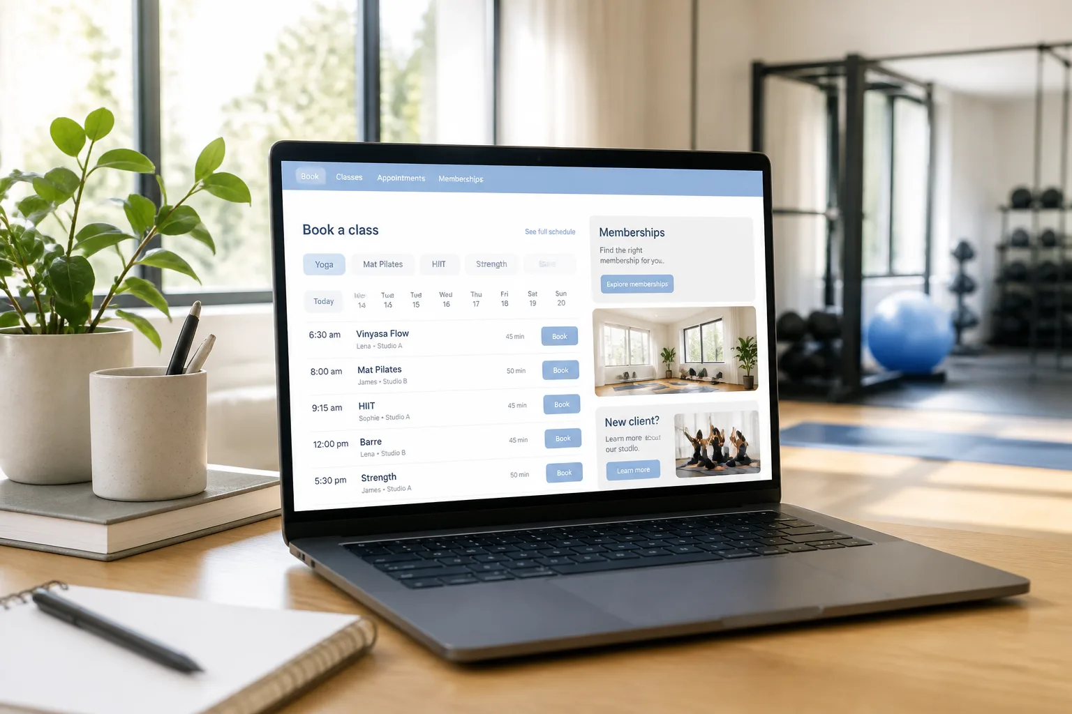 Mindbody inspired last mile delivery app preview