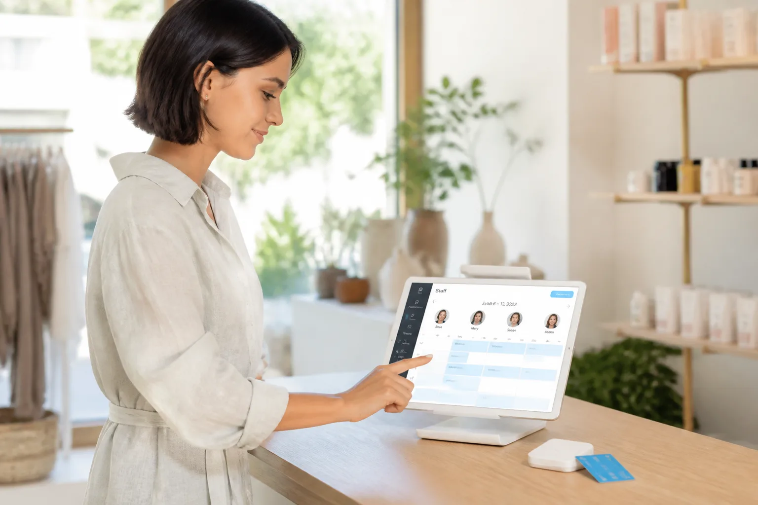 Square Appointments inspired last mile delivery app preview