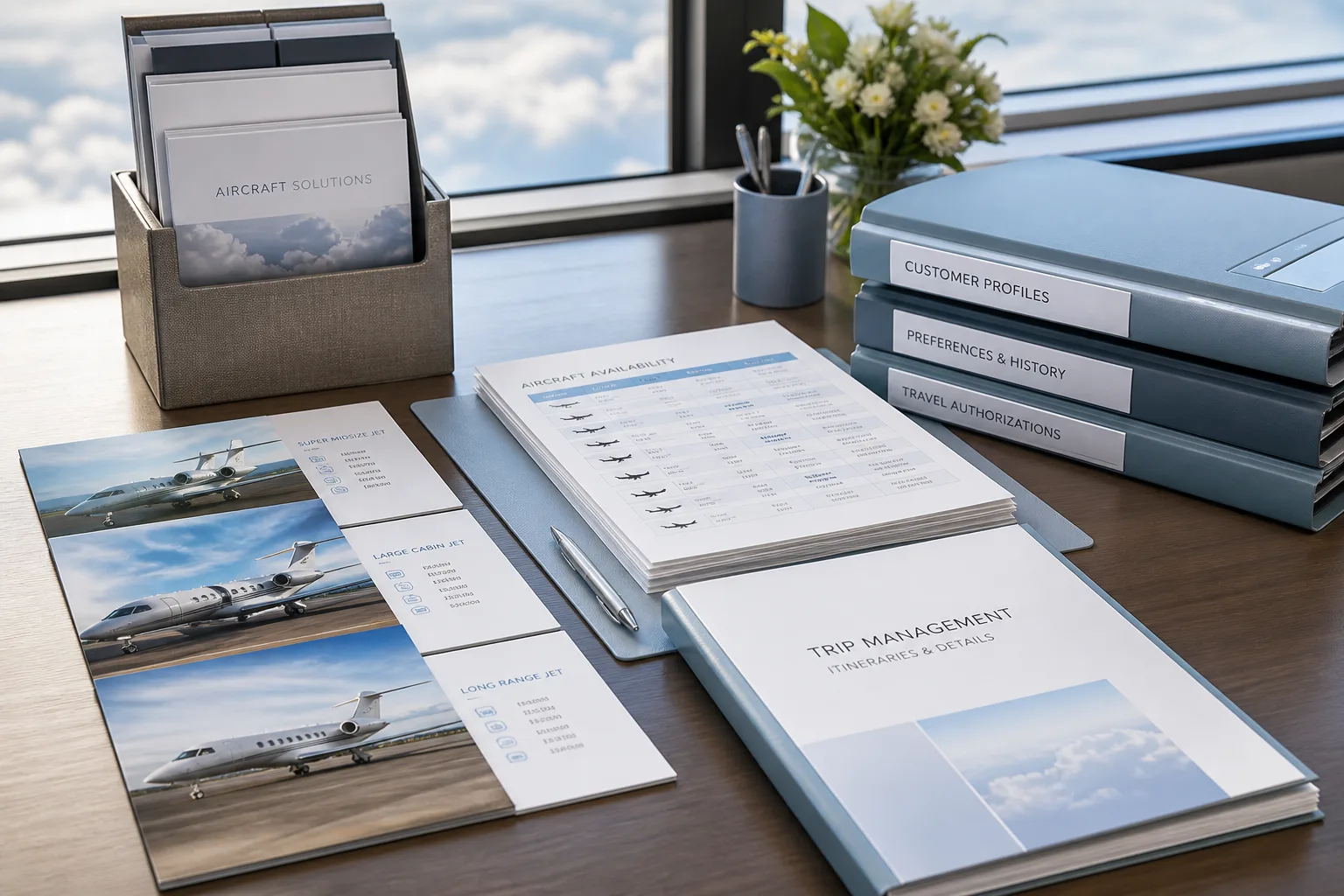 Apps Like NetJets inspired aviation app software preview