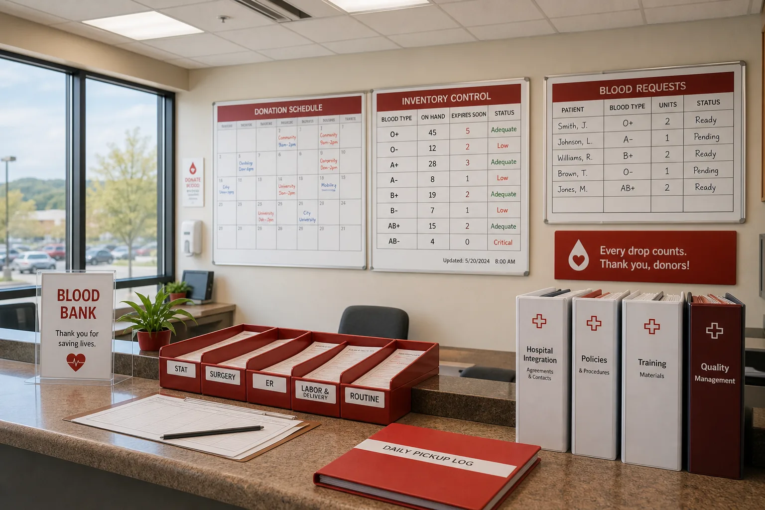 Software Inspired By SoftBank Blood Bank inspired last mile delivery app preview
