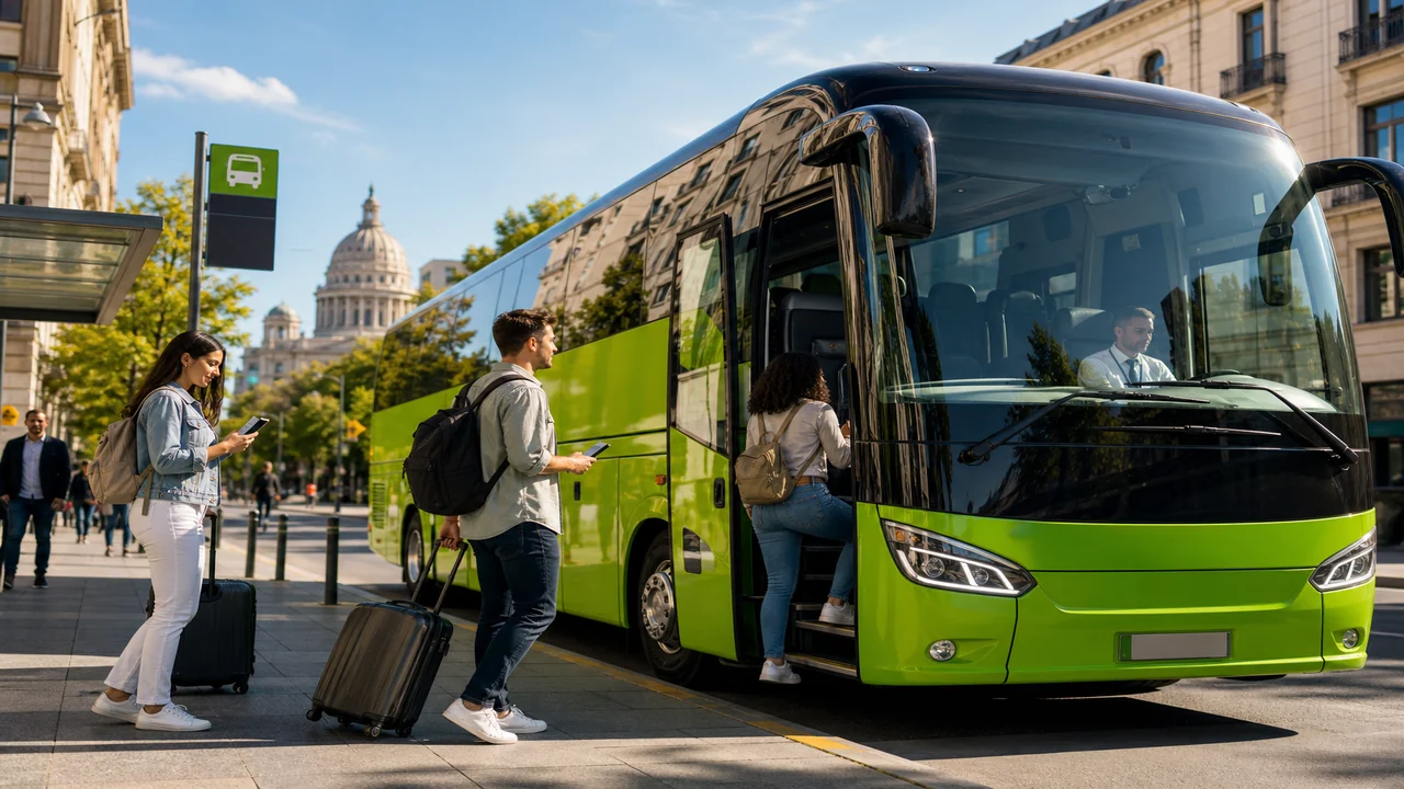 Apps Like FlixBus inspired last mile delivery app preview