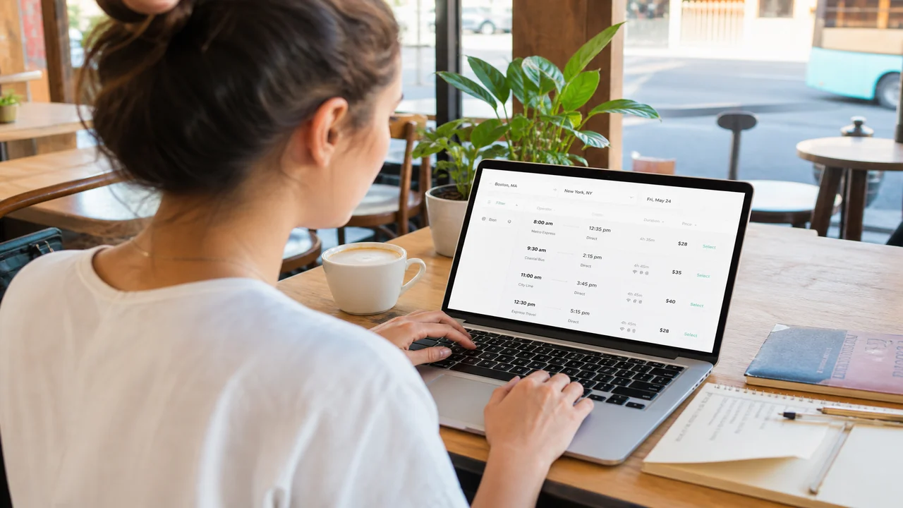 Apps Like Wanderu inspired last mile delivery app preview