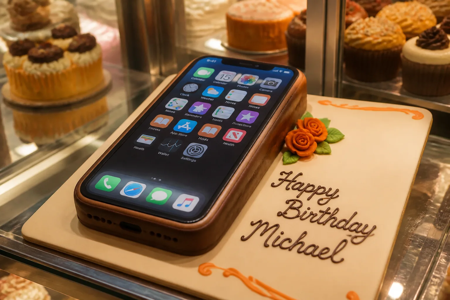 Carlo's Bakery inspired last mile delivery app preview