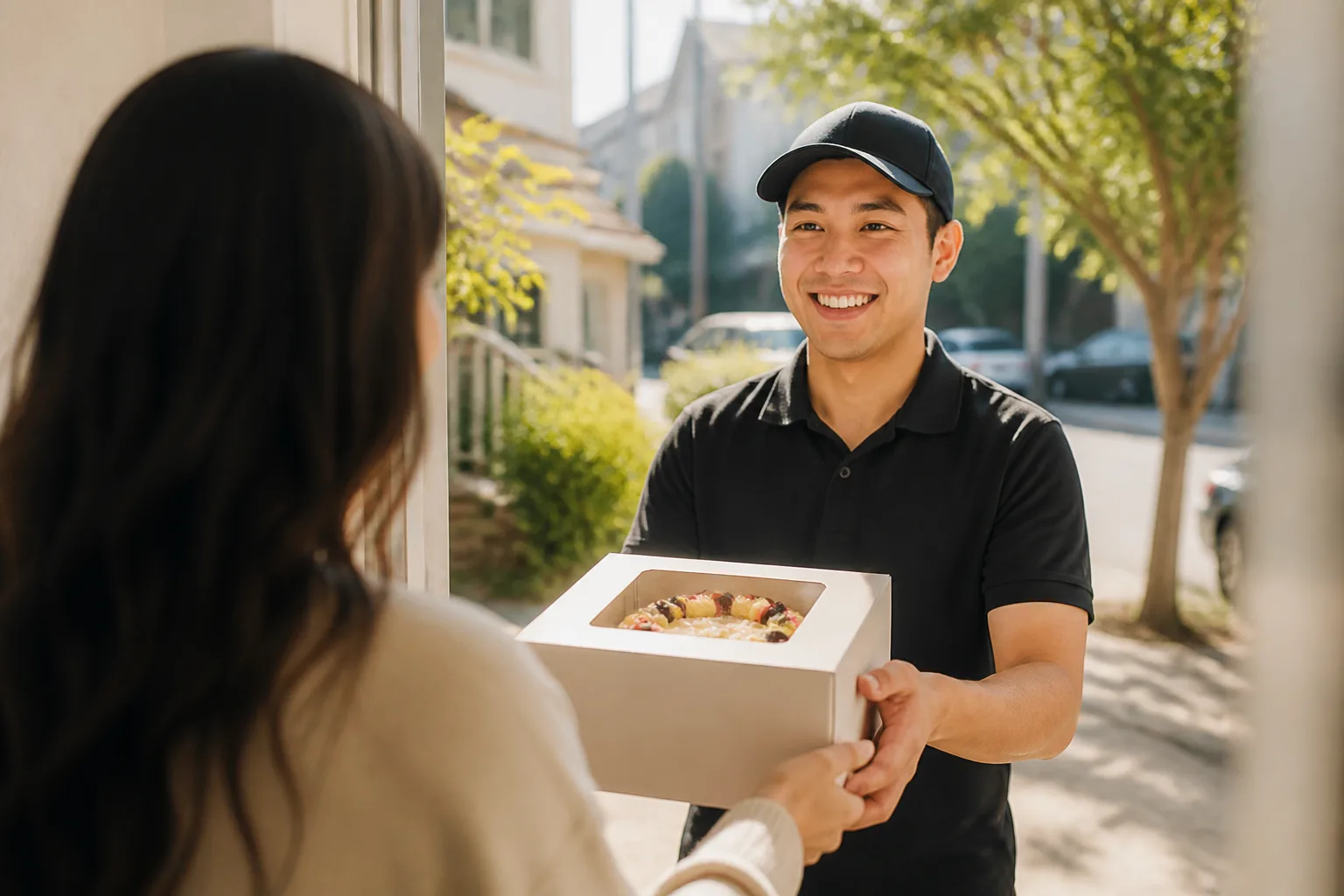 DoorDash inspired last mile delivery app preview
