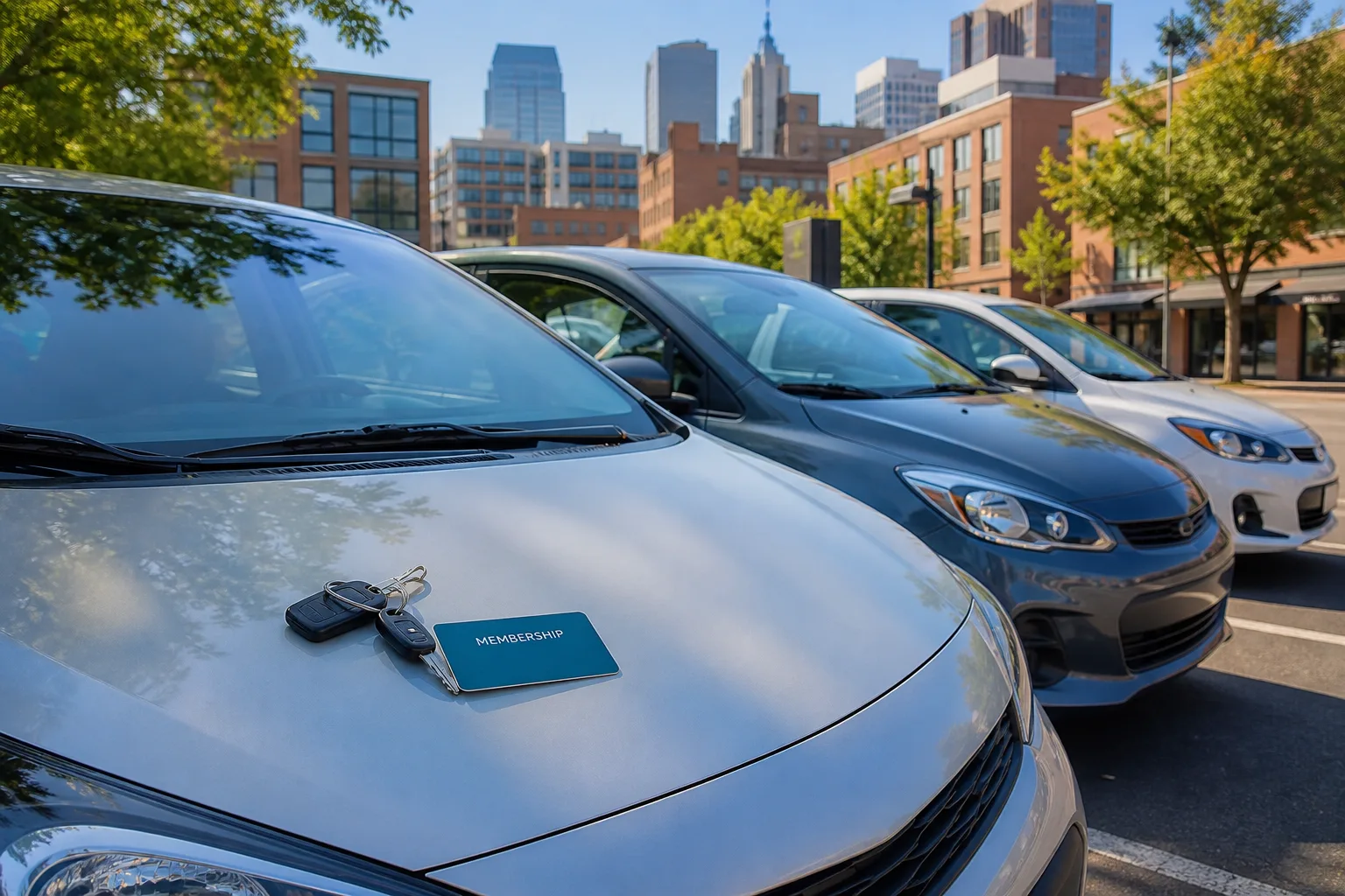 Zipcar inspired last mile delivery app preview