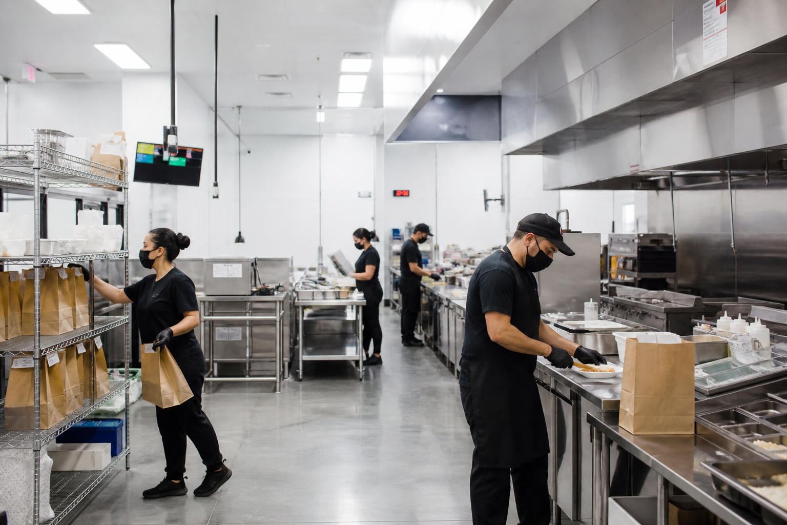 Apps Like CloudKitchens inspired last mile delivery app preview