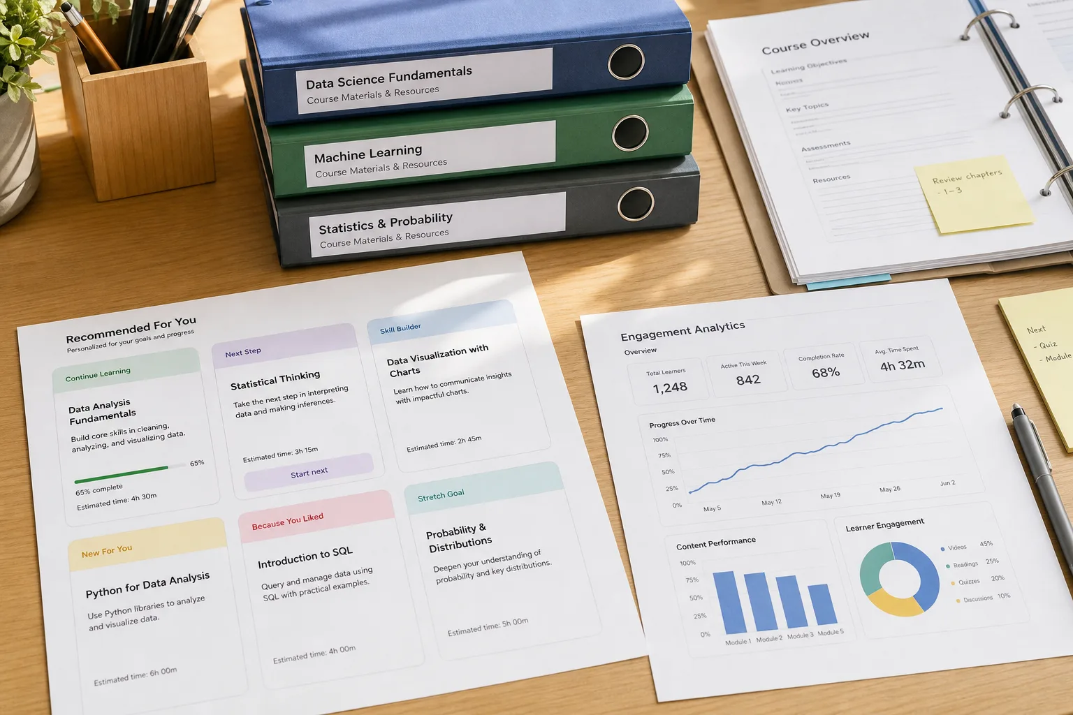 Apps Like Docebo inspired corporate training software preview