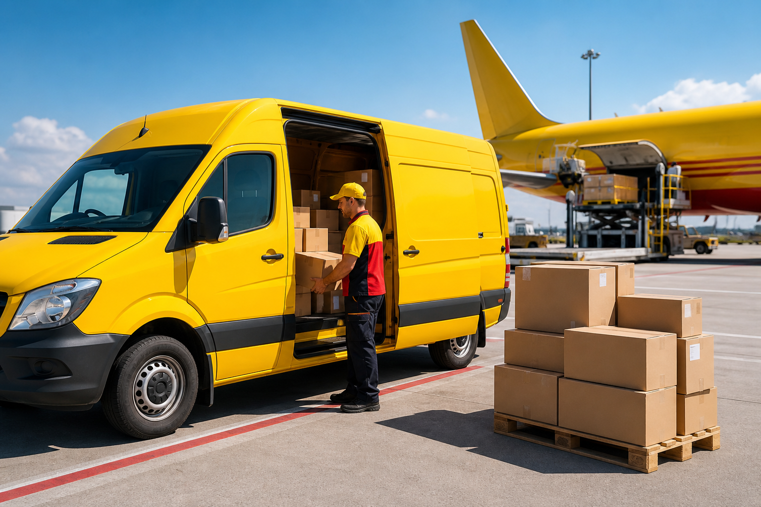 DHL inspired last mile delivery app preview