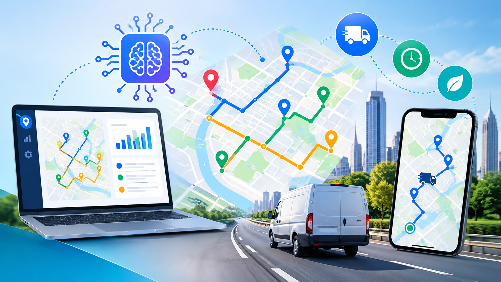 AI Route Optimization Software Development: A Guide for Delivery & Logistics Businesses