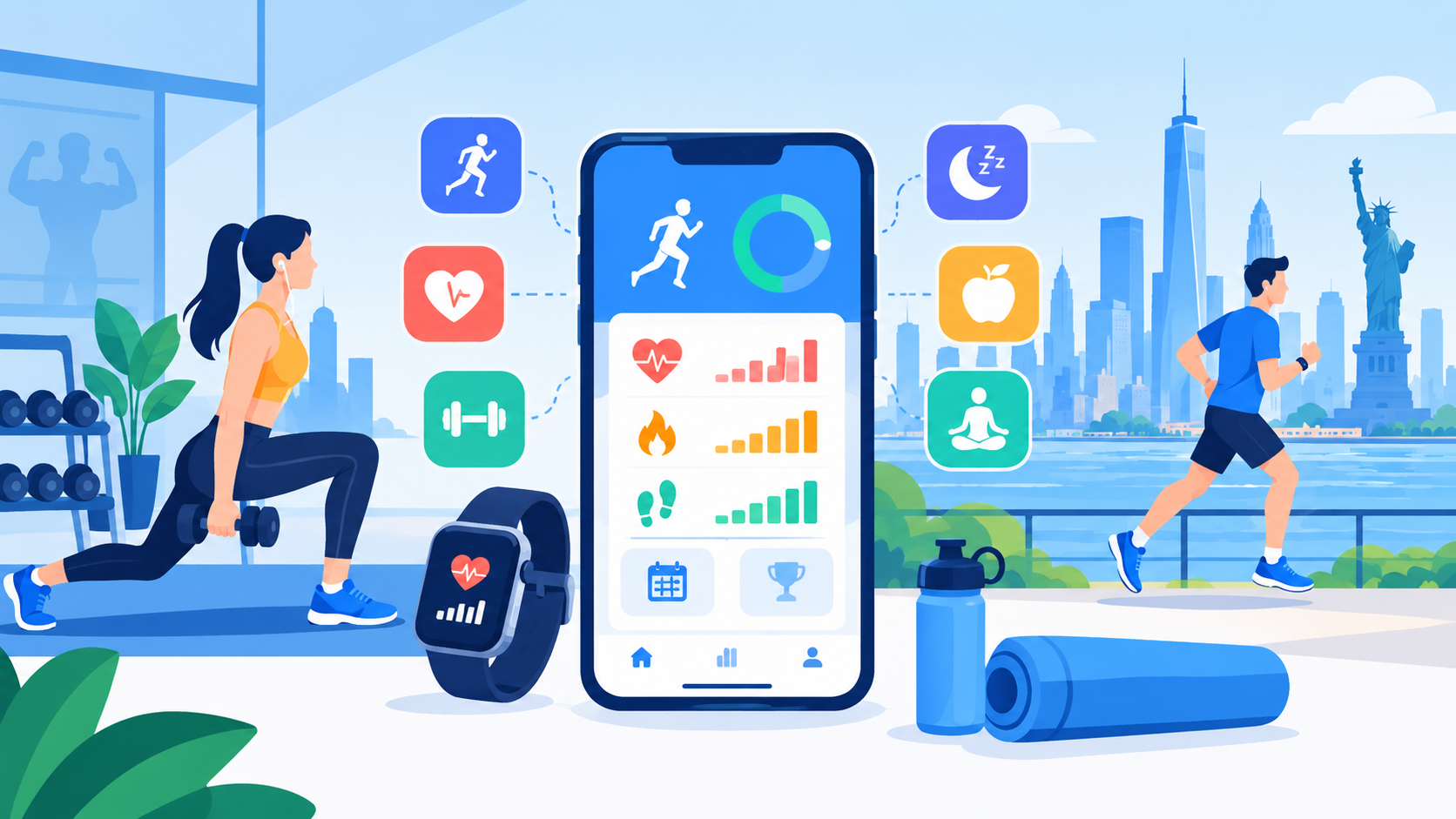 Top Fitness App Development Companies in the USA
