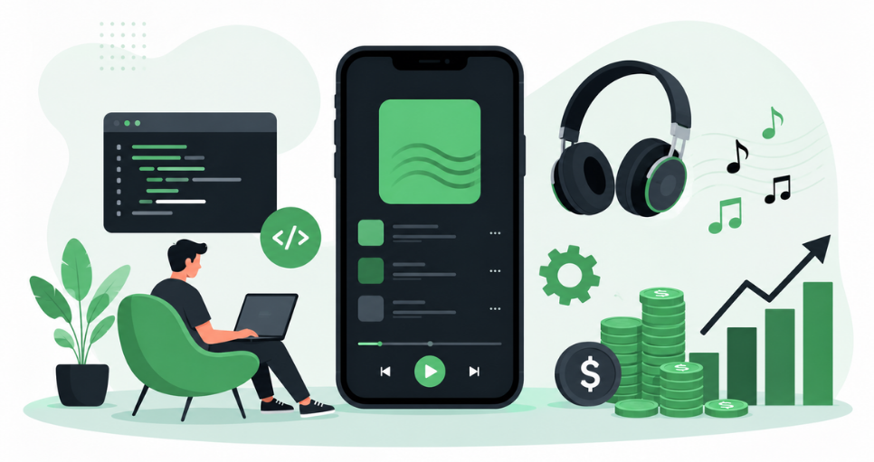 How Much Does It Cost to Build an App Like Spotify?