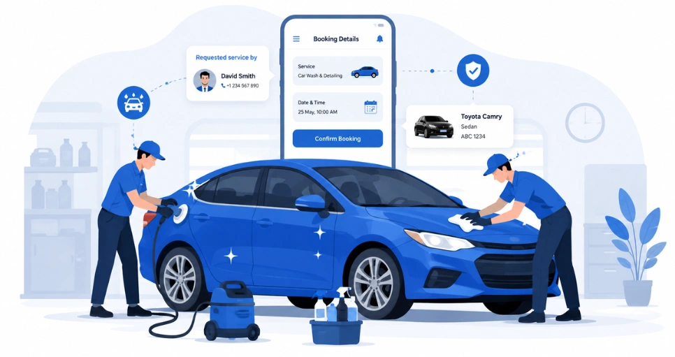 Car Wash Booking App Development: Features, Cost & Business Benefits